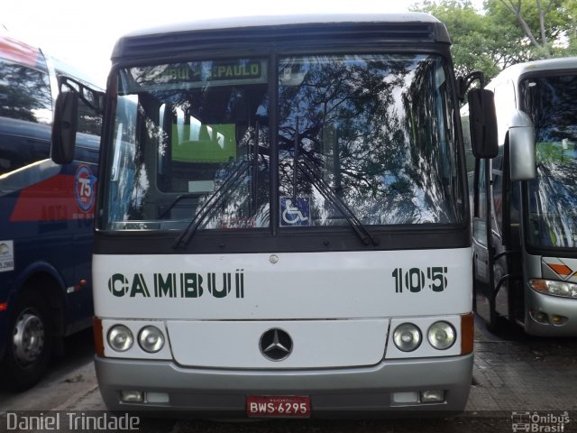 Auto Viação Cambuí 105 na cidade de São Paulo, São Paulo, Brasil, por Daniel Nascimento  Trindade. ID da foto: 2268458.