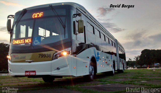 Expresso São José 79936 na cidade de Brasília, Distrito Federal, Brasil, por David Borges. Número da foto: #2270490.
