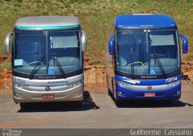 Viação Garcia 7526 na cidade de Bauru, São Paulo, Brasil, por Guilherme  Cassiano. ID da foto: 2268838.