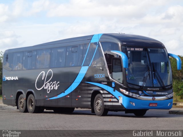 Empresa de Ônibus Nossa Senhora da Penha 53004 na cidade de Pelotas, Rio Grande do Sul, Brasil, por Gabriel  Morosoli. Número da foto: #2273320.