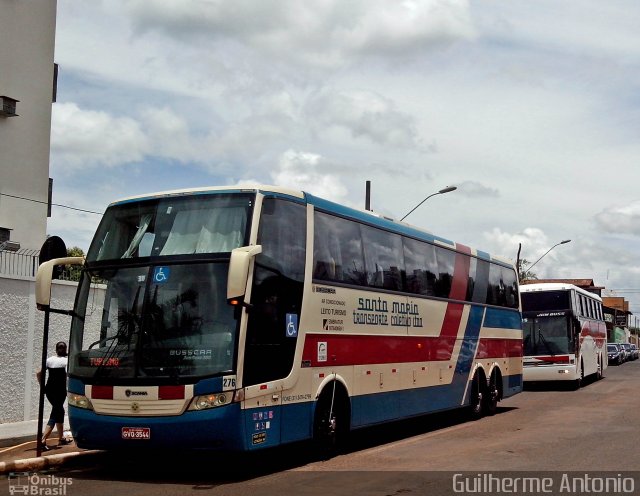 Transporte Coletivo Santa Maria 276 na cidade de Araxá, Minas Gerais, Brasil, por Guilherme Antonio. Número da foto: #2272000.