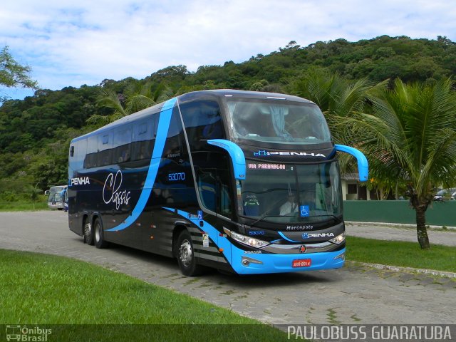 Empresa de Ônibus Nossa Senhora da Penha 53070 na cidade de Guaratuba, Paraná, Brasil, por Paulobuss  Guaratuba. Número da foto: #2273225.