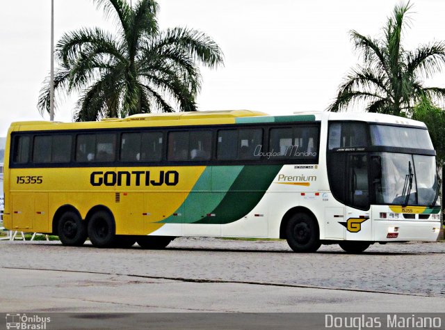 Empresa Gontijo de Transportes 15355 na cidade de Perdões, Minas Gerais, Brasil, por Douglas Mariano. ID da foto: 2271345.