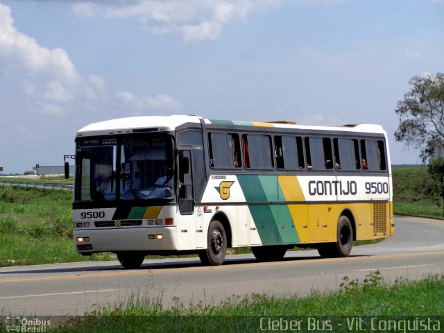 Empresa Gontijo de Transportes 9500 na cidade de Vitória da Conquista, Bahia, Brasil, por Cleber Bus. ID da foto: 2273128.