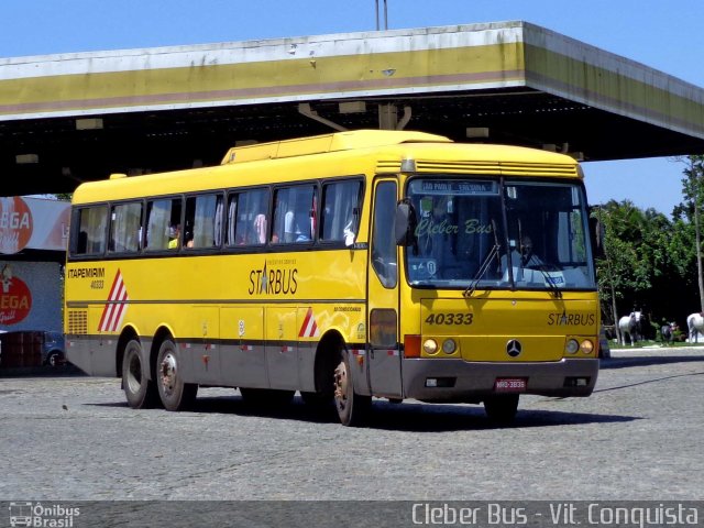 Viação Itapemirim 40333 na cidade de Vitória da Conquista, Bahia, Brasil, por Cleber Bus. ID da foto: 2273100.