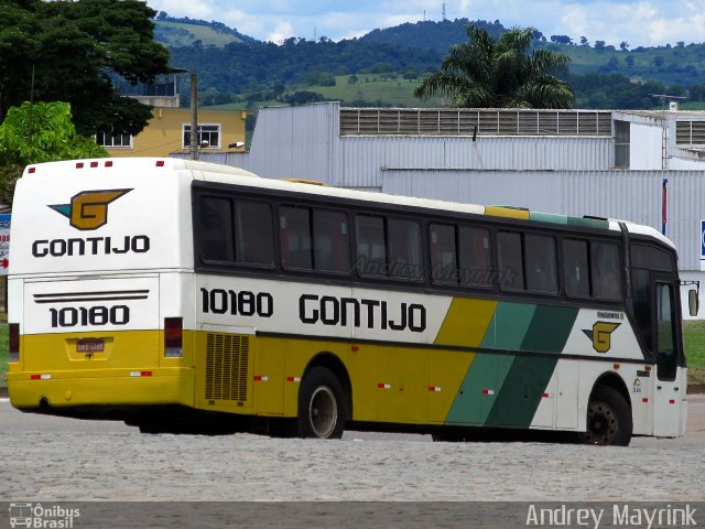 Empresa Gontijo de Transportes 10180 na cidade de Perdões, Minas Gerais, Brasil, por Andrey Gustavo. ID da foto: 2273318.