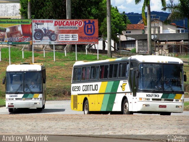 Empresa Gontijo de Transportes 10230 na cidade de Perdões, Minas Gerais, Brasil, por Andrey Gustavo. ID da foto: 2273340.