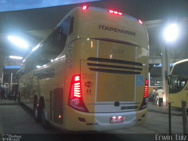 Viação Itapemirim 60547 na cidade de Ribeirão Preto, São Paulo, Brasil, por Erwin  Luiz. Número da foto: #2270965.