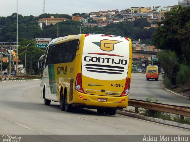 Empresa Gontijo de Transportes 18615 na cidade de Belo Horizonte, Minas Gerais, Brasil, por Adão Raimundo Marcelino. Número da foto: #2273101.