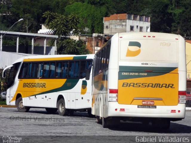 Viação Bassamar 199 na cidade de Juiz de Fora, Minas Gerais, Brasil, por Gabriel Valladares. Número da foto: #2271299.