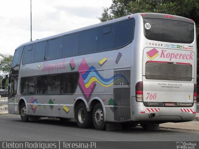 Kopereck Turismo 760 na cidade de Teresina, Piauí, Brasil, por Cleiton Rodrigues. Número da foto: #2272573.