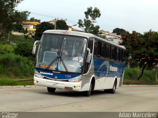 Viação Itaúna 1280 na cidade de Belo Horizonte, Minas Gerais, Brasil, por Adão Raimundo Marcelino. ID da foto: 2273130.