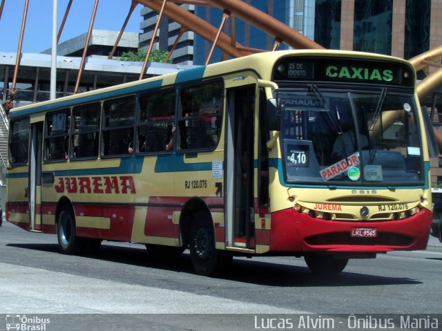 Auto Viação Jurema RJ 120.076 na cidade de Rio de Janeiro, Rio de Janeiro, Brasil, por Lucas Alvim. Número da foto: #2217103.