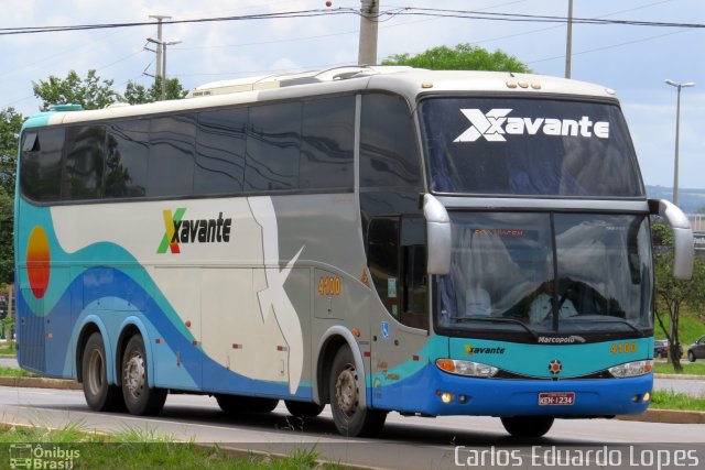 Viação Xavante 4100 na cidade de Brasília, Distrito Federal, Brasil, por Carlos Eduardo Lopes. Número da foto: #2217516.