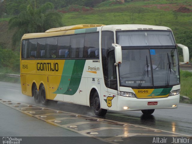 Empresa Gontijo de Transportes 11545 na cidade de Juatuba, Minas Gerais, Brasil, por Altair Júnior. Número da foto: #2216840.