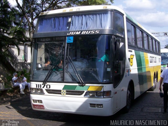 Empresa Gontijo de Transportes 11170 na cidade de Belo Horizonte, Minas Gerais, Brasil, por Maurício Nascimento. ID da foto: 2217903.