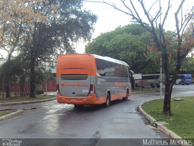 Planeta Transportes Rodoviários 2059 na cidade de Vitória, Espírito Santo, Brasil, por Matheus Mendes. Número da foto: #2216440.