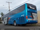 Viação Atual 2717 na cidade de Marília, São Paulo, Brasil, por Roberto Mendes. Número da foto: #:id.
