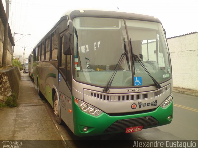 Turin Transportes 1280 na cidade de Ouro Preto, Minas Gerais, Brasil, por Alexandre Eustáquio. ID da foto: 2218883.