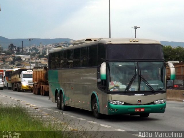 Ônibus Particulares KMJ1311 na cidade de Belo Horizonte, Minas Gerais, Brasil, por Adão Raimundo Marcelino. Número da foto: #2219426.