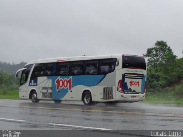 Auto Viação 1001 RJ 108.244 na cidade de Rio Bonito, Rio de Janeiro, Brasil, por Lucas Lima. ID da foto: 2219302.