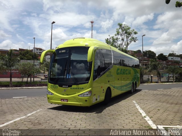 Viação Garcia 7939 na cidade de Bauru, São Paulo, Brasil, por Adriano Moraes dos Reis. Número da foto: #2219530.