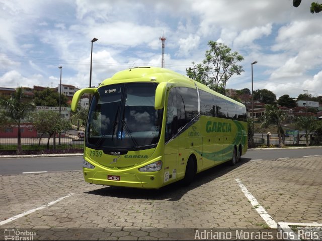 Viação Garcia 7939 na cidade de Bauru, São Paulo, Brasil, por Adriano Moraes dos Reis. ID da foto: 2219530.