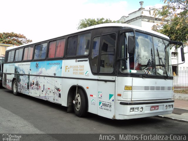 Dois Irmãos Turismo KHM-1287 na cidade de Fortaleza, Ceará, Brasil, por Amós  Mattos. Número da foto: #2219536.