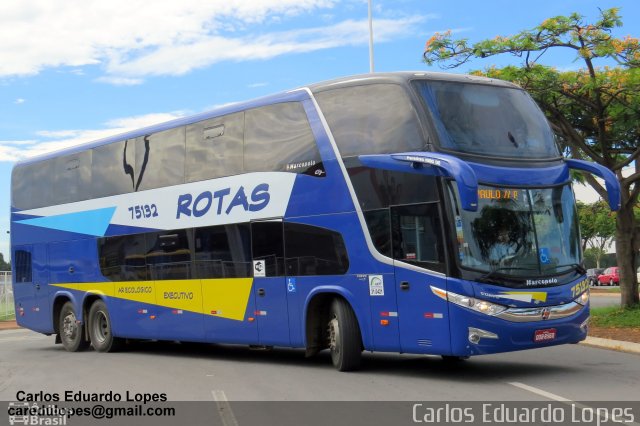 RodeRotas - Rotas de Viação do Triângulo 75132 na cidade de Goiânia, Goiás, Brasil, por Carlos Eduardo Lopes. Número da foto: #2219187.