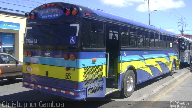 Transportes Unidos San Antonio 55 na cidade de , por Christopher Gamboa. Número da foto: #2220177.
