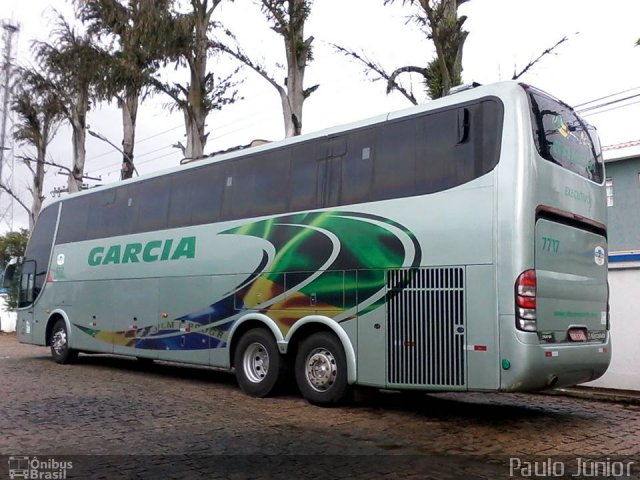 Viação Garcia 7717 na cidade de Franca, São Paulo, Brasil, por Matheus Oliveira Silva. Número da foto: #2221108.