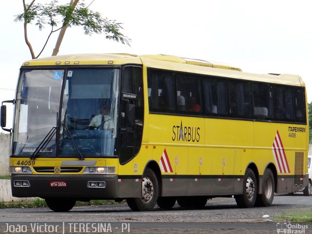 Viação Itapemirim 44059 na cidade de Teresina, Piauí, Brasil, por João Victor. ID da foto: 2223344.