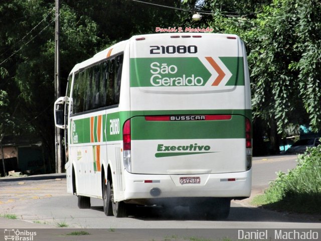 Cia. São Geraldo de Viação 21080 na cidade de Ilhéus, Bahia, Brasil, por Daniel  Machado. Número da foto: #2221858.
