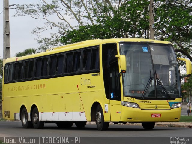 Viação Itapemirim 9011 na cidade de Teresina, Piauí, Brasil, por João Victor. Número da foto: #2223267.