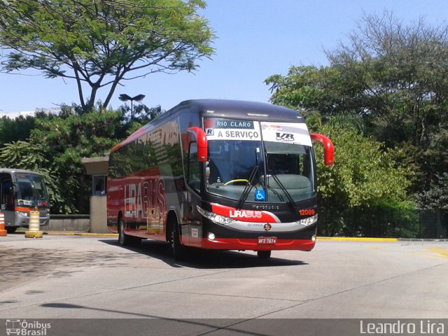 Lirabus 12089 na cidade de São Paulo, São Paulo, Brasil, por Leandro Lira. Número da foto: #2221569.