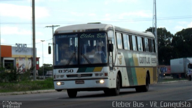 Empresa Gontijo de Transportes 8350 na cidade de Vitória da Conquista, Bahia, Brasil, por Cleber Bus. ID da foto: 2221261.