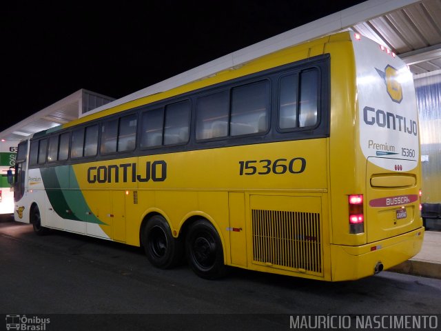 Empresa Gontijo de Transportes 15360 na cidade de Belo Horizonte, Minas Gerais, Brasil, por Maurício Nascimento. Número da foto: #2225291.