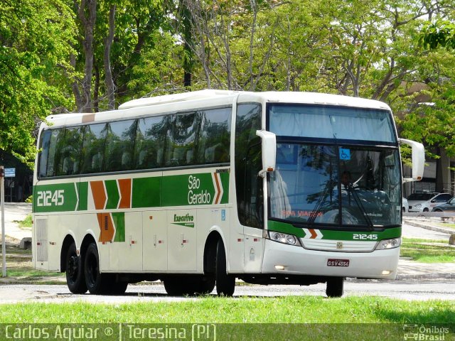 Cia. São Geraldo de Viação 21245 na cidade de Teresina, Piauí, Brasil, por Carlos Aguiar ®. ID da foto: 2224325.