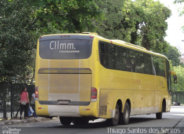 Viação Itapemirim 8601 na cidade de São Paulo, São Paulo, Brasil, por Thiago Santos. ID da foto: 2223914.