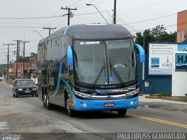 Empresa de Ônibus Nossa Senhora da Penha 53008 na cidade de Matinhos, Paraná, Brasil, por Paulobuss  Guaratuba. Número da foto: #2225048.