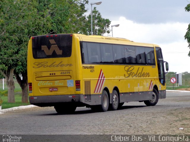 Viação Itapemirim 45271 na cidade de Vitória da Conquista, Bahia, Brasil, por Cleber Bus. Número da foto: #2224680.