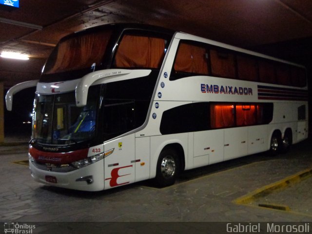 Expresso Embaixador 432 na cidade de Pelotas, Rio Grande do Sul, Brasil, por Gabriel  Morosoli. Número da foto: #2223456.