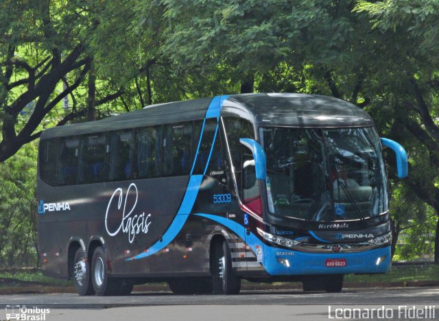 Empresa de Ônibus Nossa Senhora da Penha 53009 na cidade de São Paulo, São Paulo, Brasil, por Leonardo Fidelli. Número da foto: #2224323.