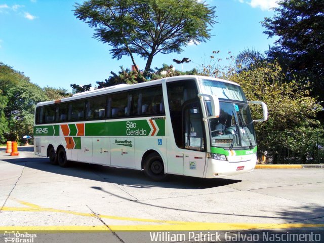 Cia. São Geraldo de Viação 21245 na cidade de São Paulo, São Paulo, Brasil, por William Patrick Galvão Nascimento. Número da foto: #2225401.