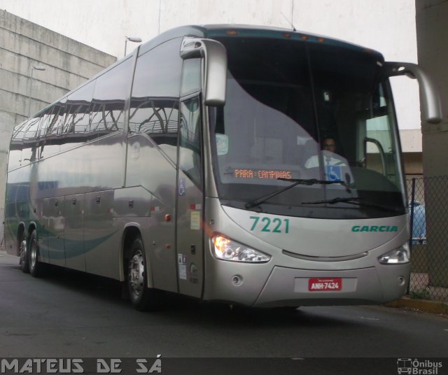 Viação Garcia 7221 na cidade de Campinas, São Paulo, Brasil, por Mateus  Vasconcelos. ID da foto: 2226078.