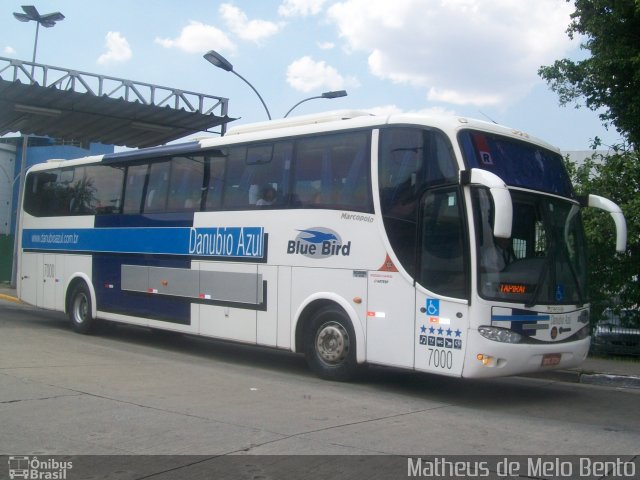 VIDA - Viação Danúbio Azul 7000 na cidade de São Paulo, São Paulo, Brasil, por Matheus de Melo Bento. Número da foto: #2227413.