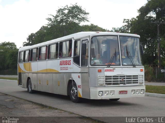 Aerobus Viagens 002 na cidade de Recife, Pernambuco, Brasil, por Luiz Carlos de Santana. ID da foto: 2226363.