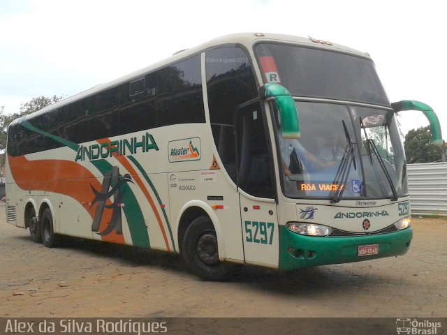 Empresa de Transportes Andorinha 5297 na cidade de Porto Velho, Rondônia, Brasil, por Alex da Silva Rodrigues. ID da foto: 2227255.