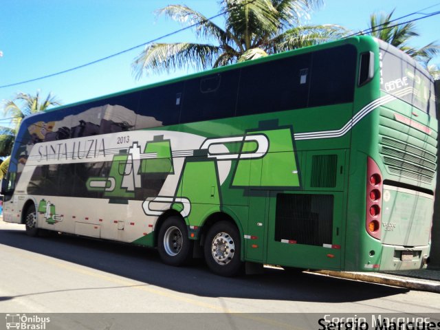 Santa Luzia Transporte e Turismo - Geneve Turismo 2013 na cidade de Aracaju, Sergipe, Brasil, por Sergio Marques . Número da foto: #2226670.
