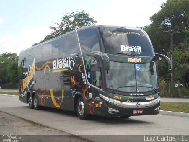 Trans Brasil > TCB - Transporte Coletivo Brasil 2513 na cidade de Recife, Pernambuco, Brasil, por Luiz Carlos de Santana. ID da foto: 2226533.